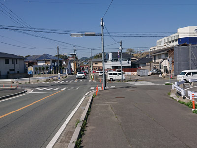 福岡直方線(新町交差点付近)道路拡幅工事